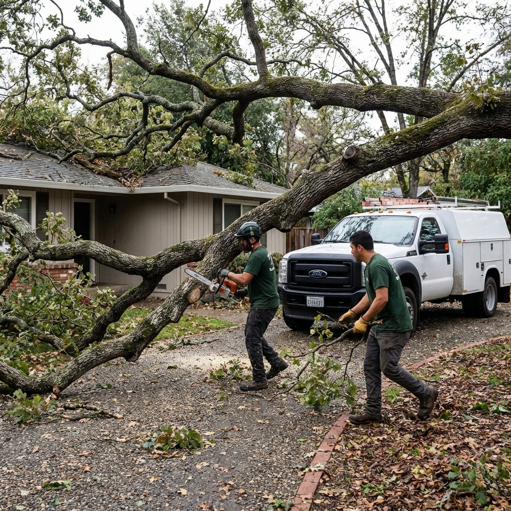 Sacramento emergency tree service